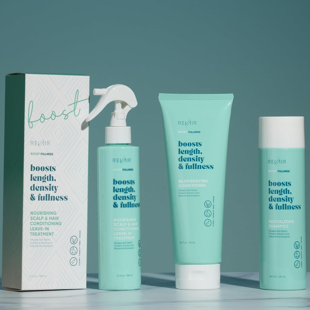 REVAIR cruelty-free vegan label on packaging.