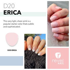 Revel Nail Dip Powder smooth finish delivers a sleek, even coat.