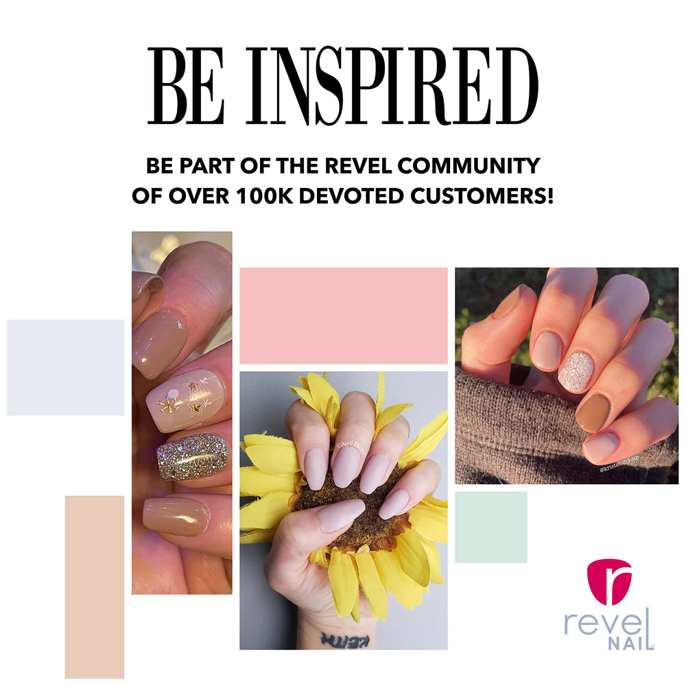 Revel Nail dip powders closeup reveals fine texture for even coverage