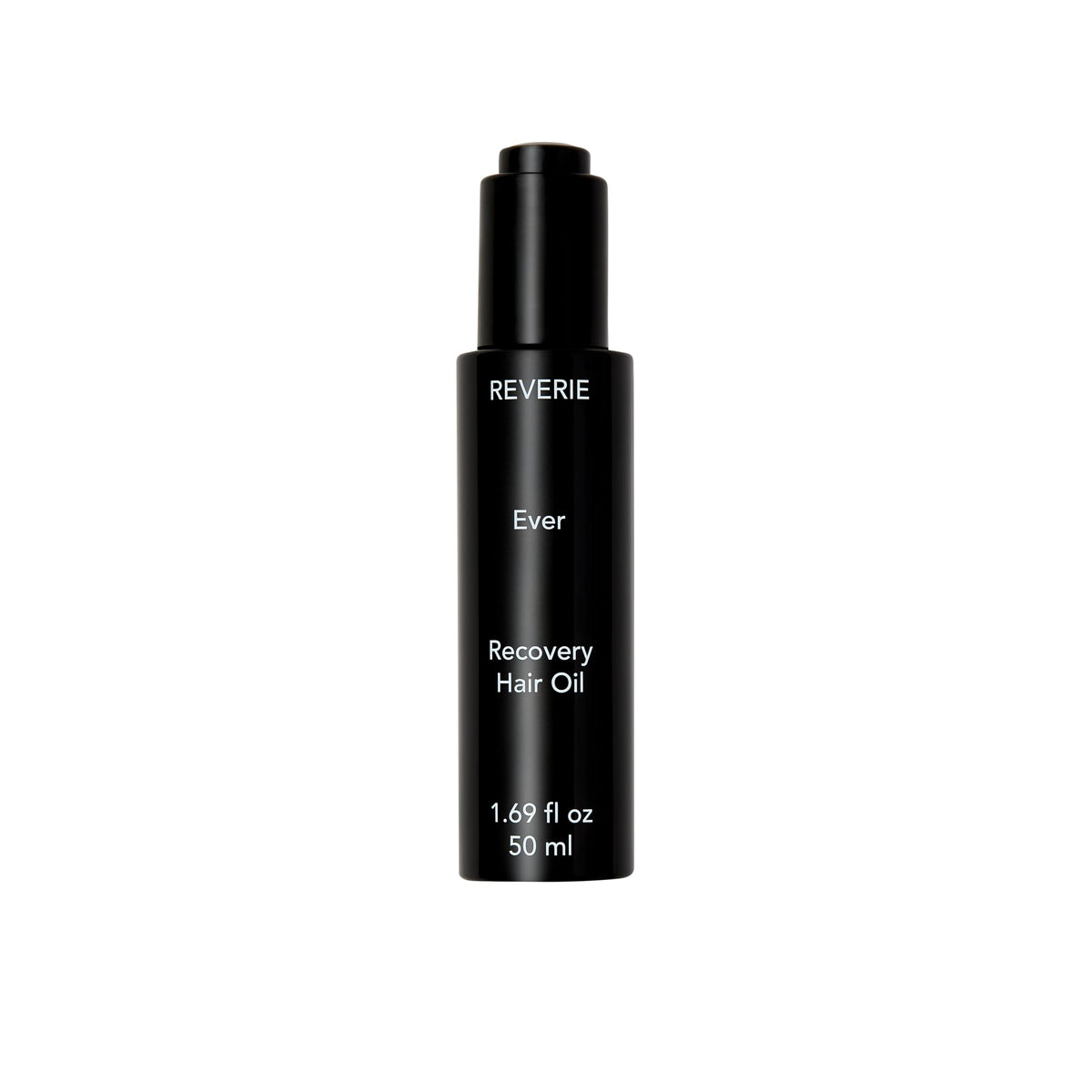 REVERIE Ever Recovery Oil bottle pour shows silky moisture for frizz control