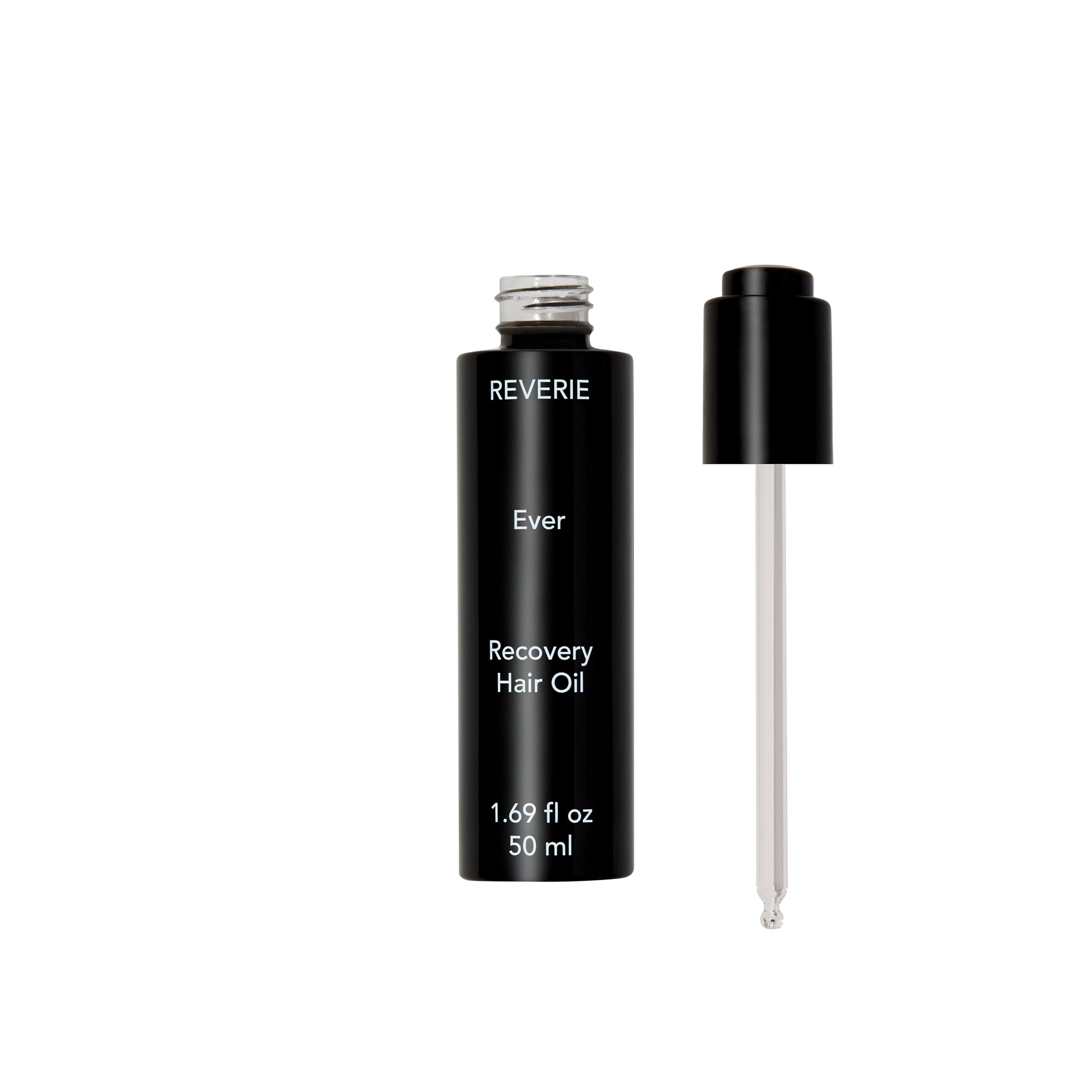 REVERIE Ever Recovery Oil ingredients close-up highlights marula and squalane moisture power