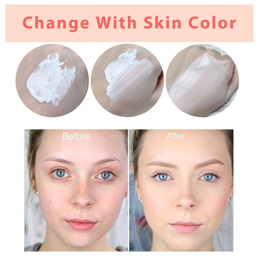 REVIGLAM ReviGLam TLM seamless finish look showing natural coverage without cake.