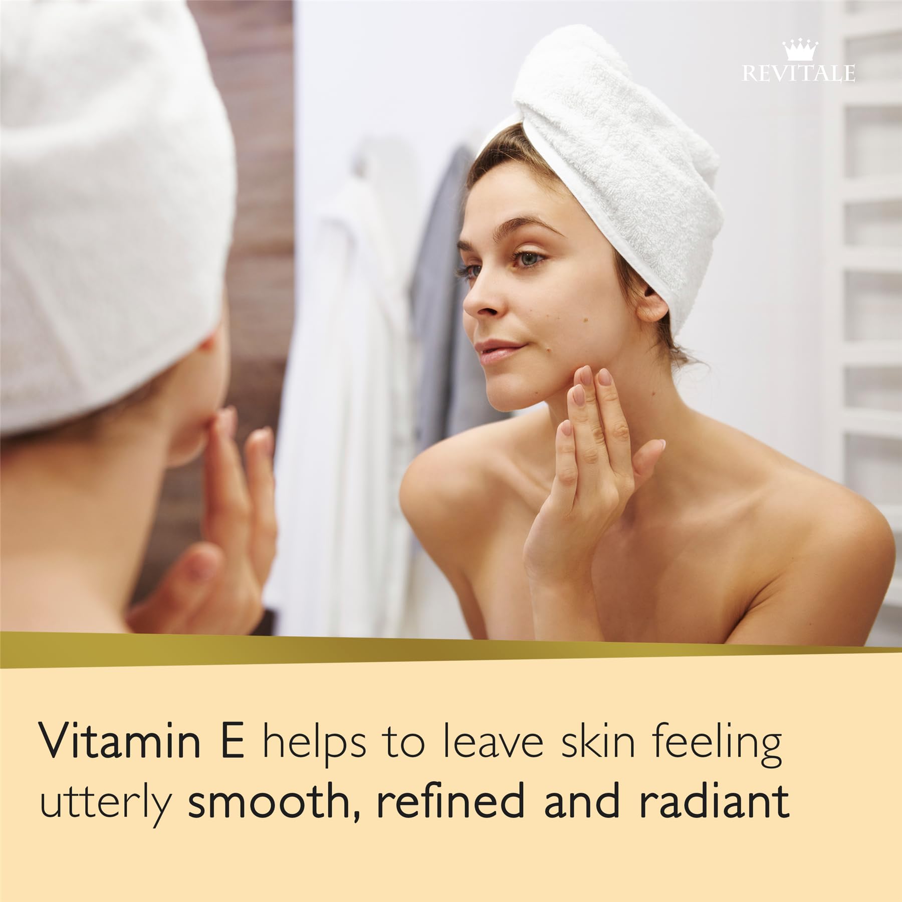 REVITALE almond-walnut-shell-exfoliation close-up highlights gentle texture polishing.