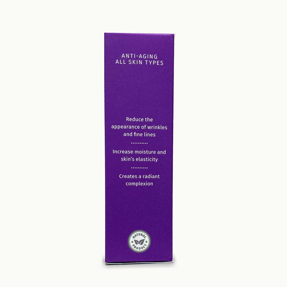 Reviva Labs serum bottle with soft glow suggesting a radiant, healthy glow.