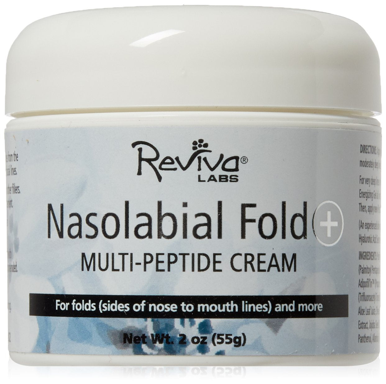 Reviva Labs Anti-Wrinkle Cream Peptides front view for daily facial skincare.