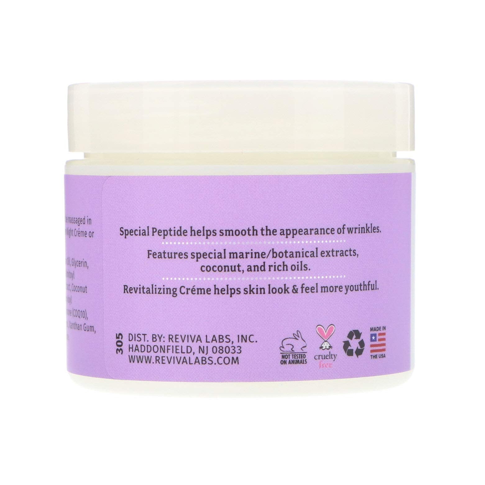 Product shot of Elastin + DMAE Night Creme in a nighttime skincare routine setup.