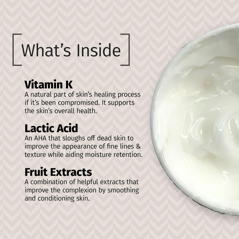 Reviva Labs packaging highlights vitamin K and natural extracts.