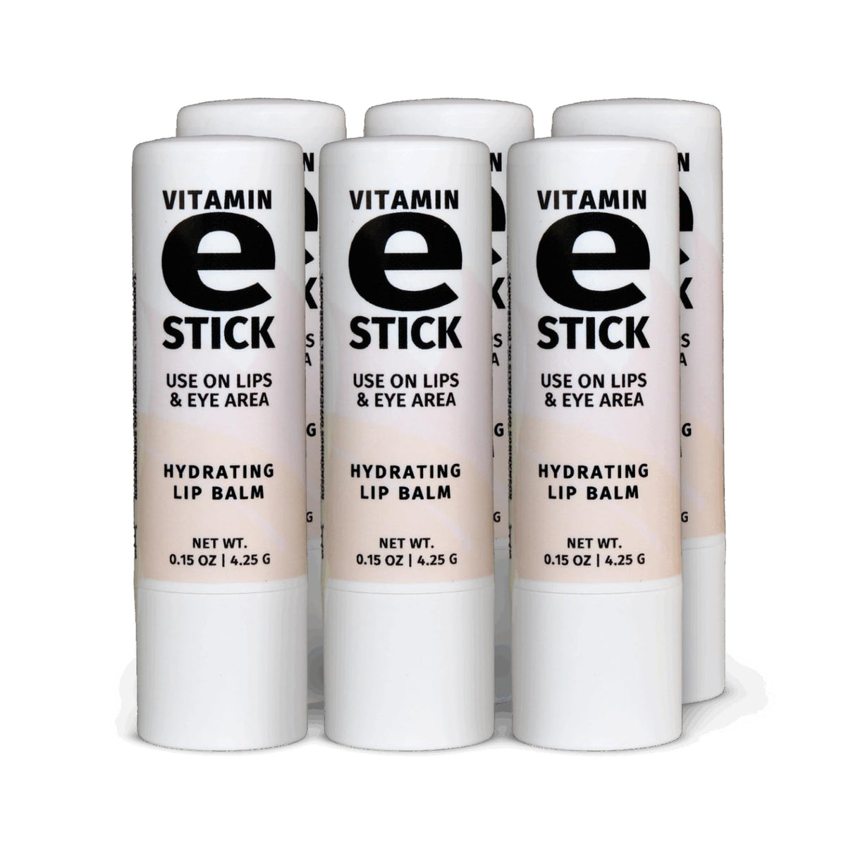 Reviva Labs Vitamin E Stick on lips for soothing hydration and smoothness
