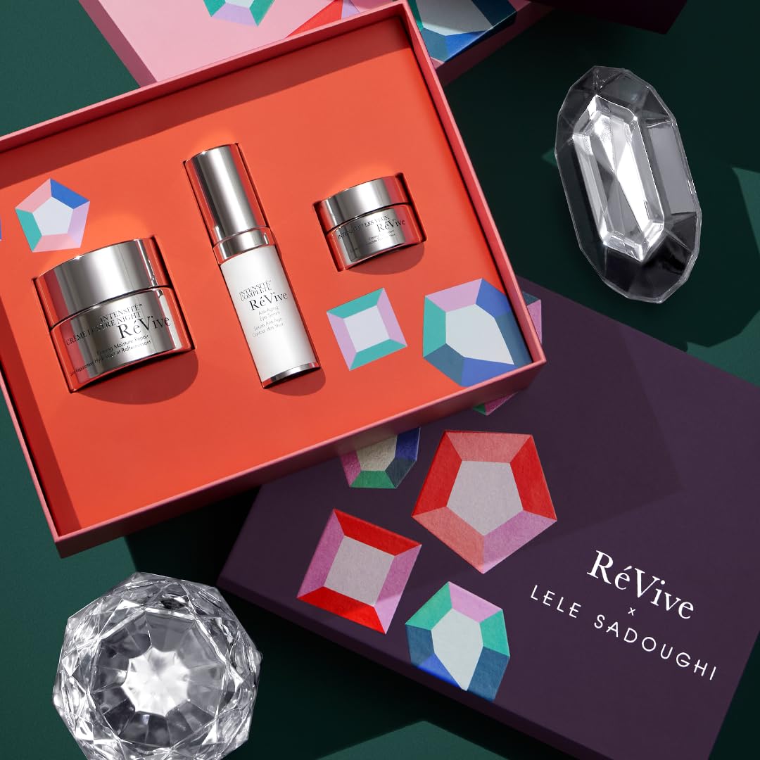 RéVive anti-aging eye serum bottle targets delicate eye area.