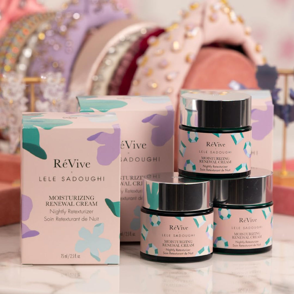 ArtJar on vanity capturing a luxurious nighttime skincare ritual