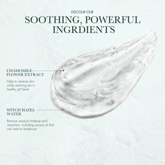 RéVive Balancing Toner packaging showcased, highlighting chamomile-infused soothing formula.