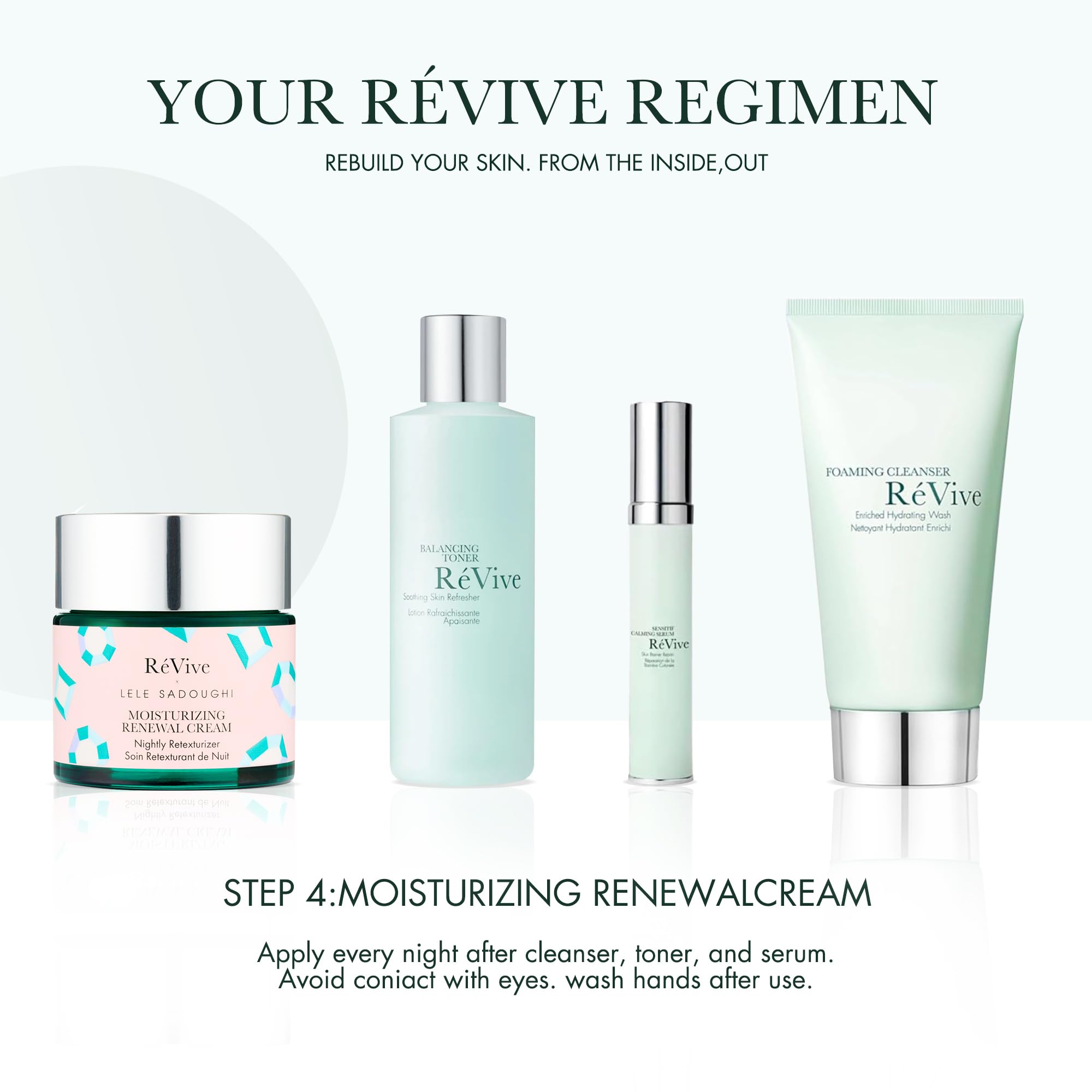 Bio-Renewal peptide detail suggesting renewal benefits in the cream