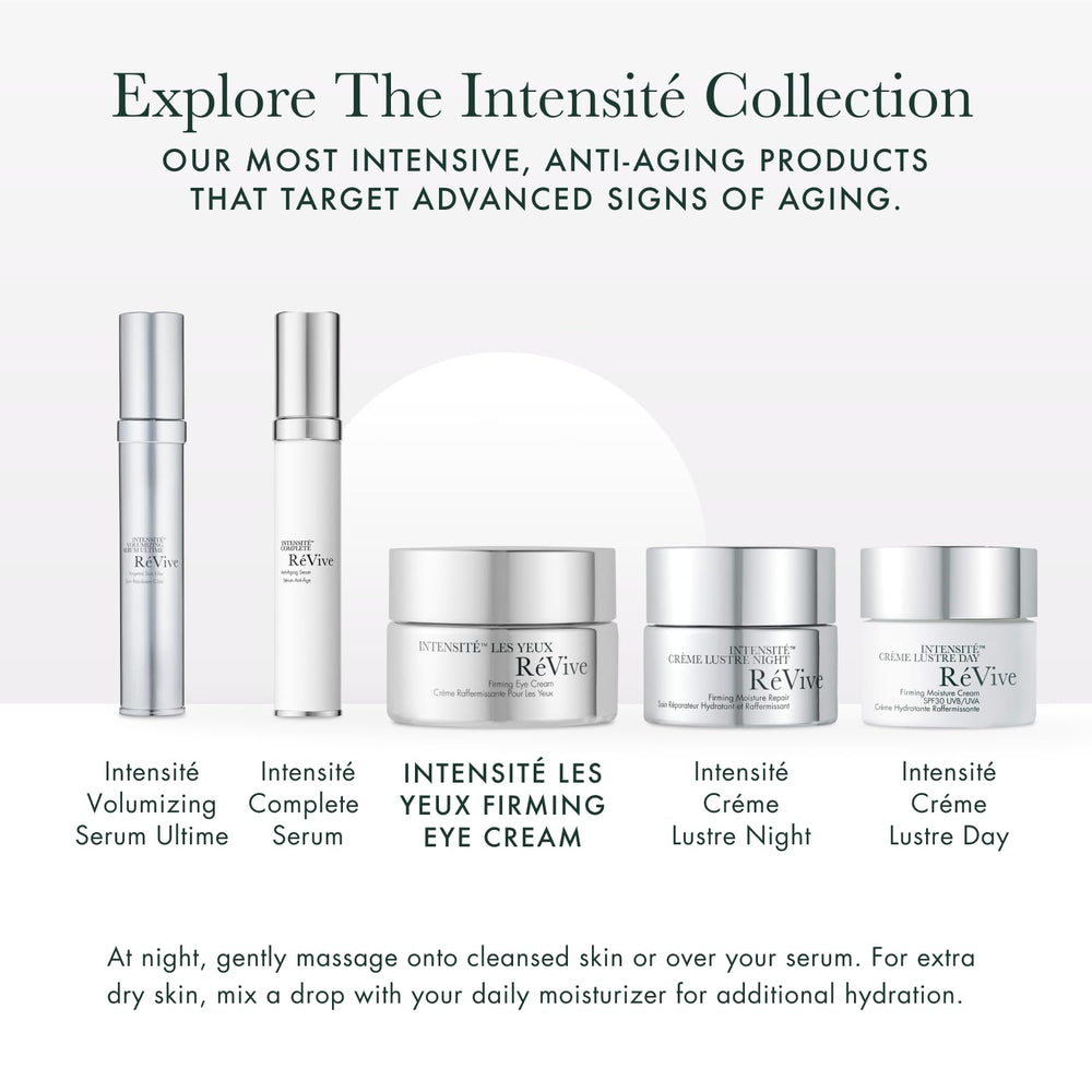 Cellular Filling Complex in RéVive Eye Cream smoothing lines and wrinkles.