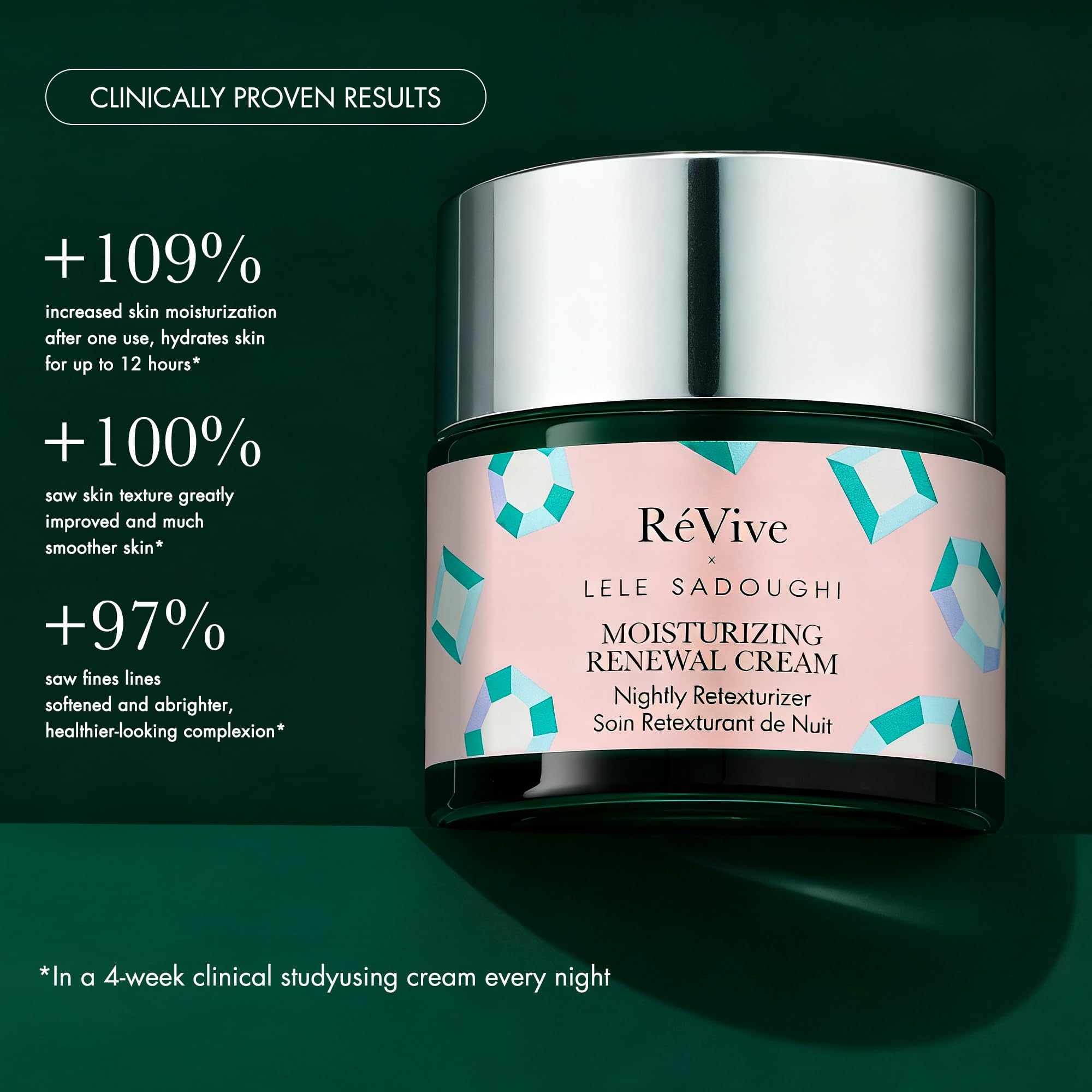 Night cream texture swirl illustrating rich hydration for nightly routine
