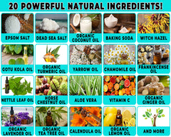 REVIVOL-XR 20-in-1 ingredients close-up with botanicals