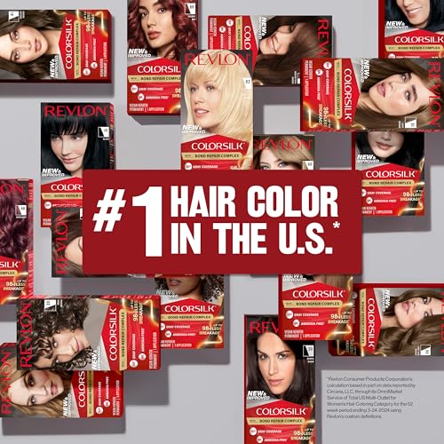 Revlon ColorSilk works on all hair types and textures.