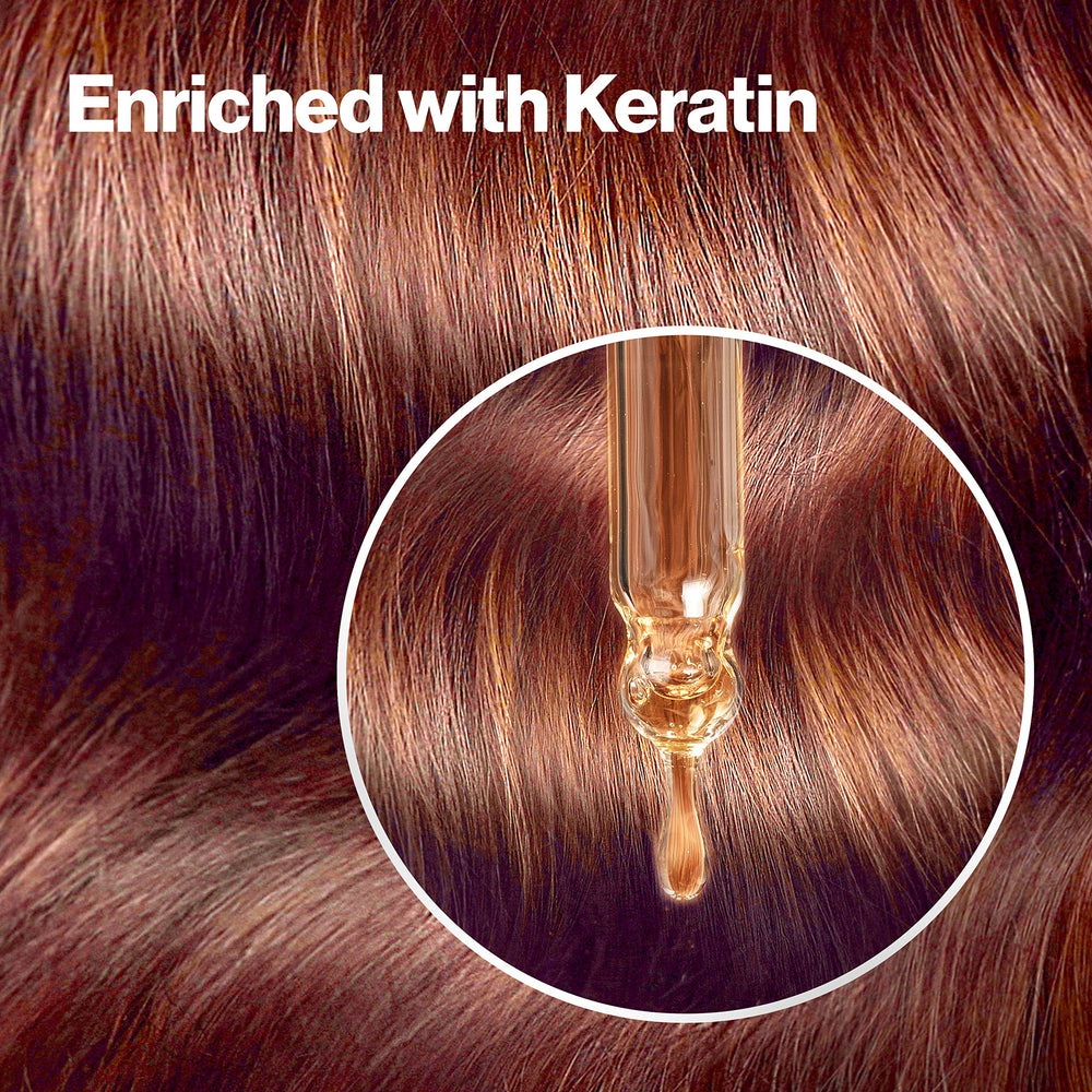 REVLON Colorsilk long-lasting color with natural shine and depth.