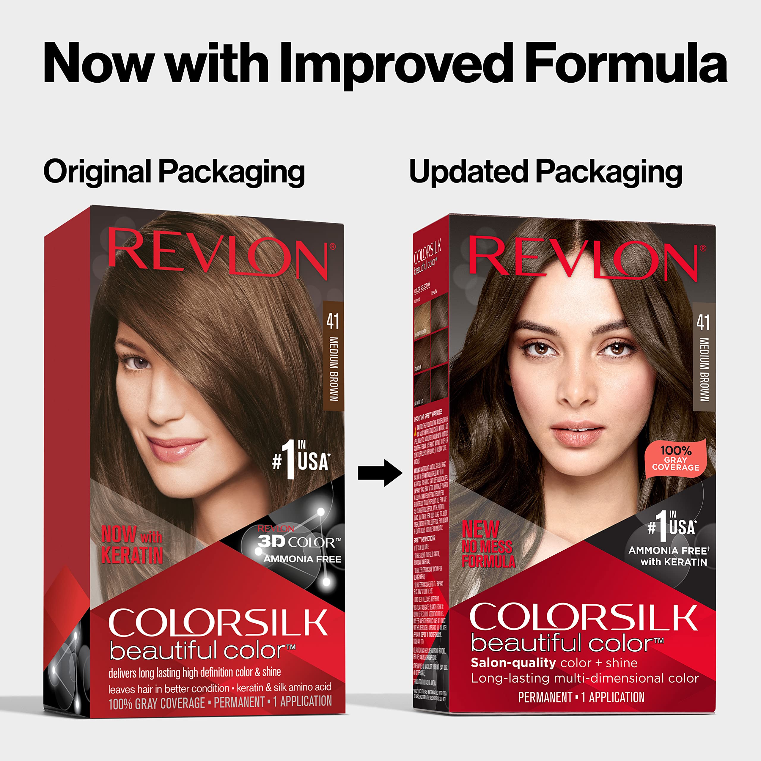 REVLON Colorsilk precision applicator guides root-to-tip color