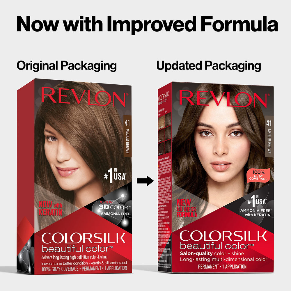REVLON Colorsilk precision applicator guides root-to-tip color