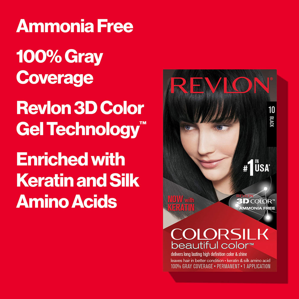 Revlon Colorsilk processing timer card helps track time.