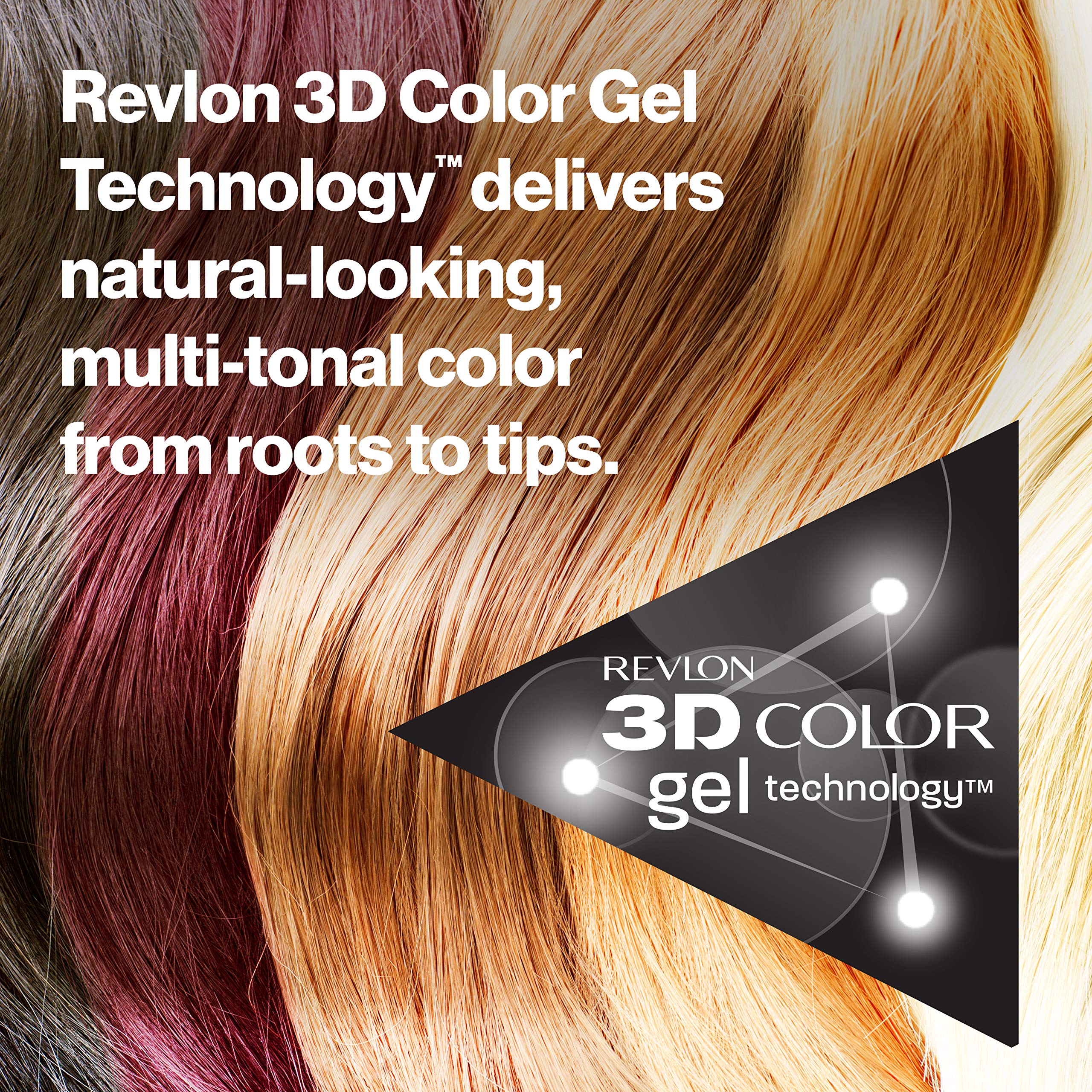 REVLON Colorsilk shade box displays name and simple instructions.