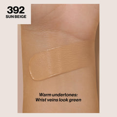 Revlon ColorStay SPF 20 bottle label indicating daytime protection