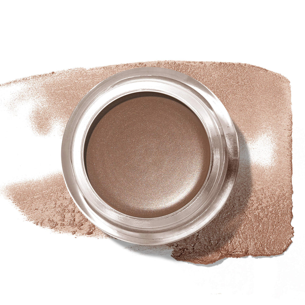 Revlon ColorStay Creme Eyeshadow Espresso swatch on arm showing rich pigmentation.