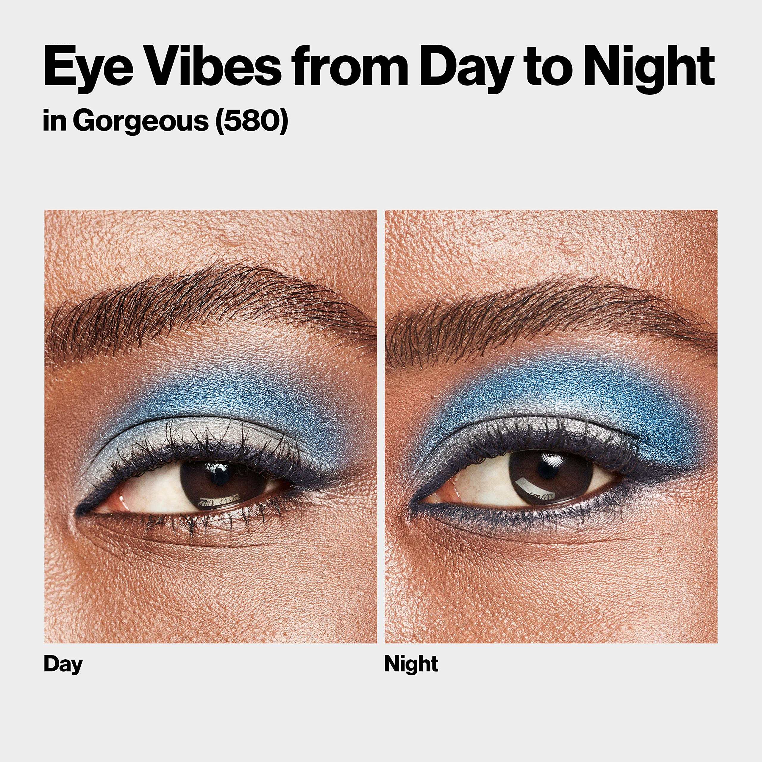 REVLON ColorStay Day to Night Quad day-to-night transition showcases full-pigment shades