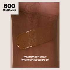 Revlon ColorStay foundation tube close-up highlights easy pump dispensing