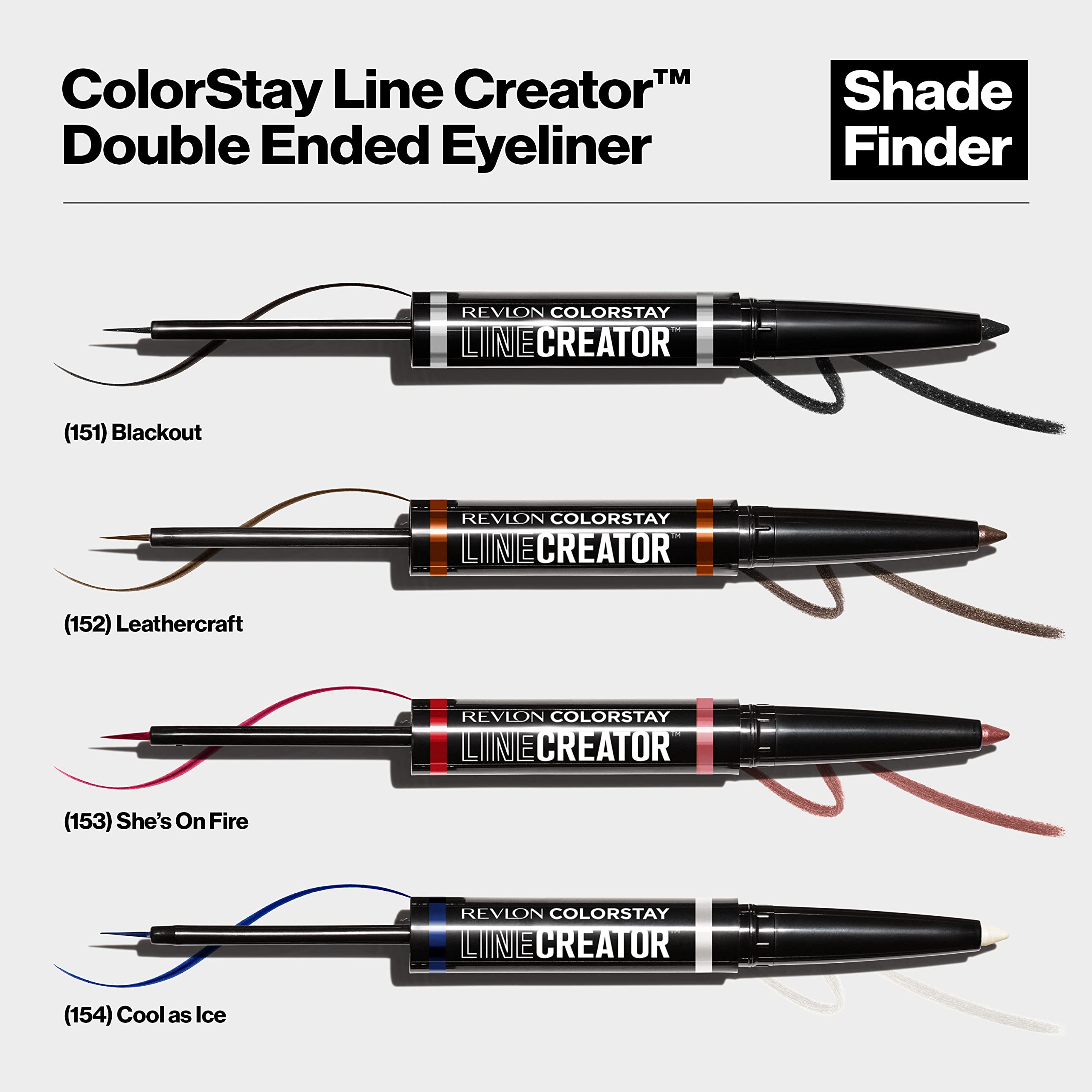 REVLON ColorStay line creator kit with dual-ended versatility.