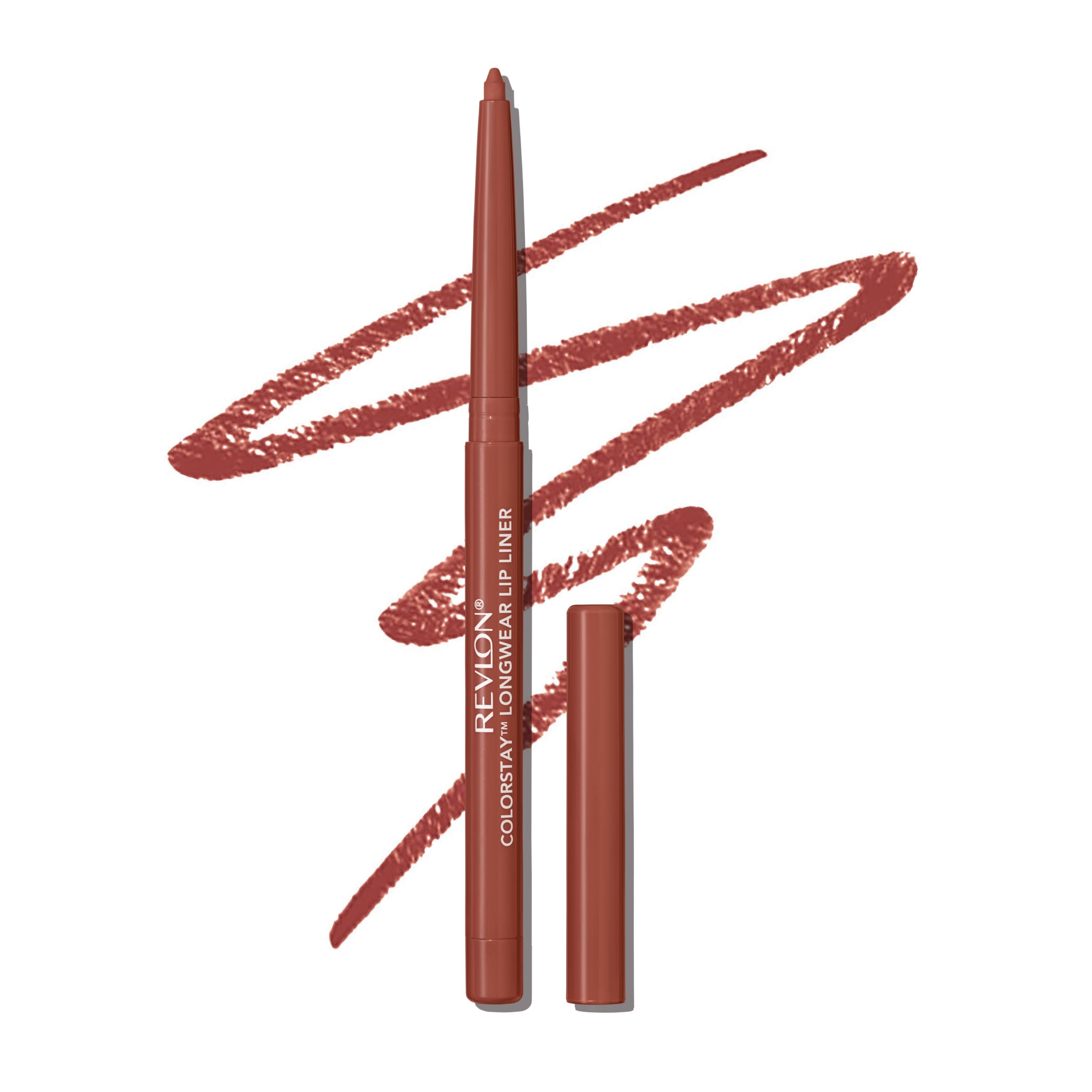 REVLON ColorStay lip liner with built-in sharpener delivering crisp definition.