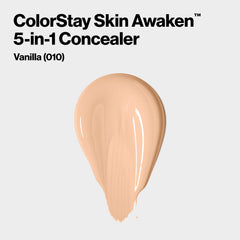 REVLON ColorStay Skin Awaken antibacterial tip applicator enables mess-free hygienic use.