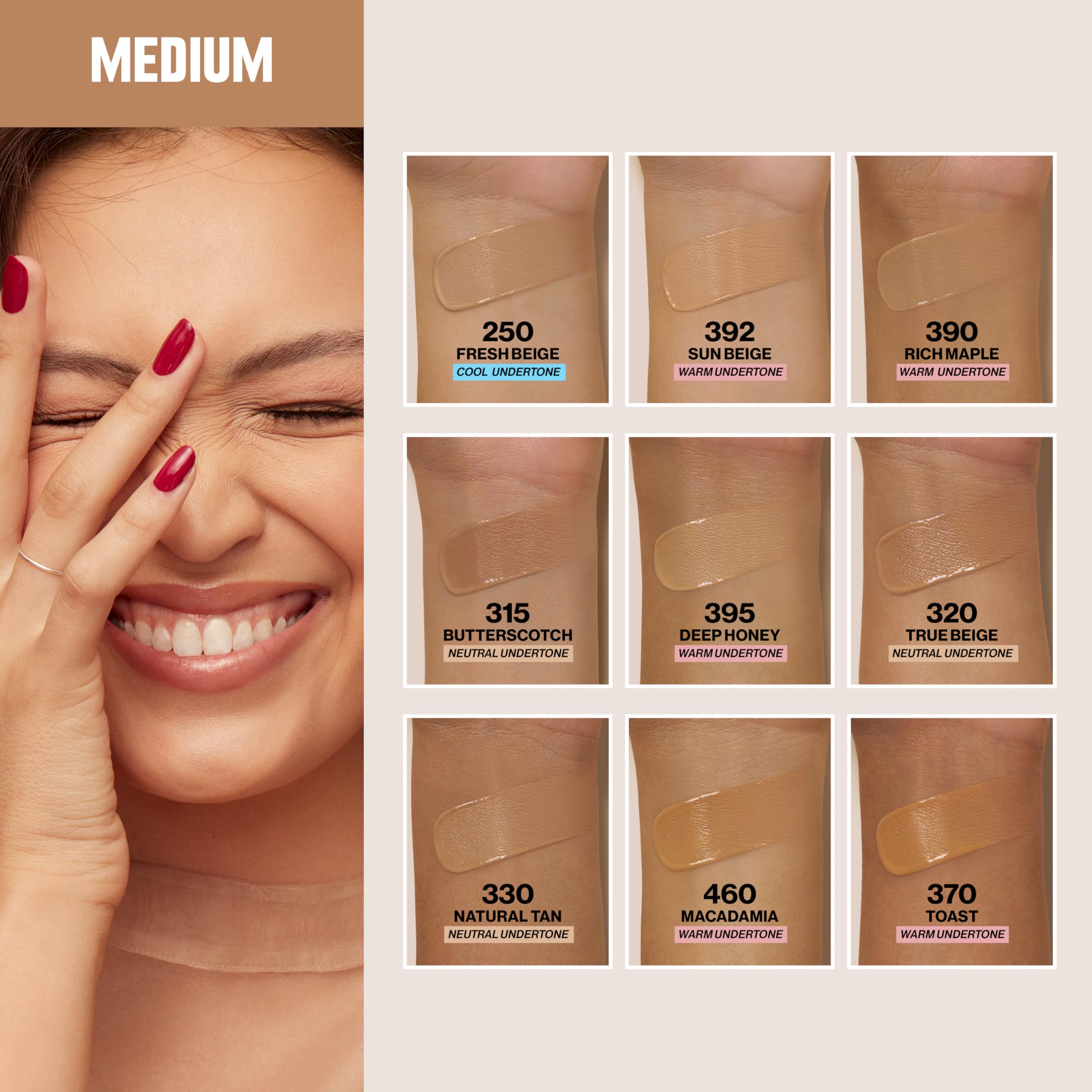 REVLON ColorStay transfer-resistant and water-resistant formula in action.