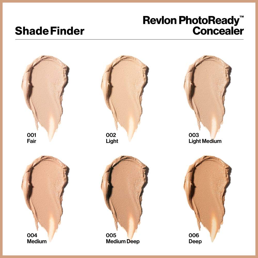 Revlon Concealer Stick blurs light to soften imperfections.