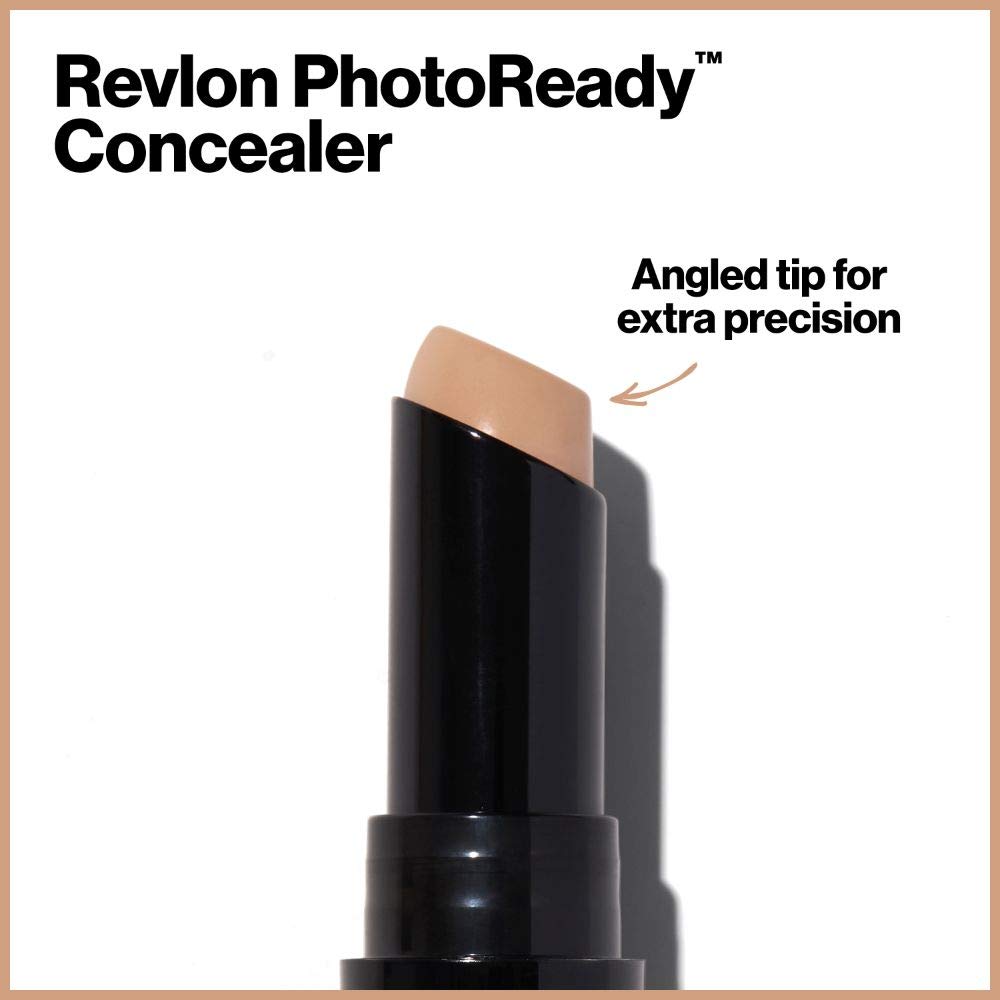 Revlon Concealer Stick creamy finish for seamless under-eye brightening.