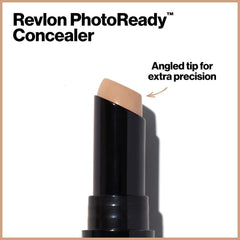 Revlon Concealer Stick creamy finish for seamless under-eye brightening.
