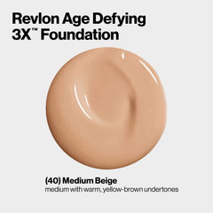 Revlon foundation with SPF 20 offering sun protection and hydration