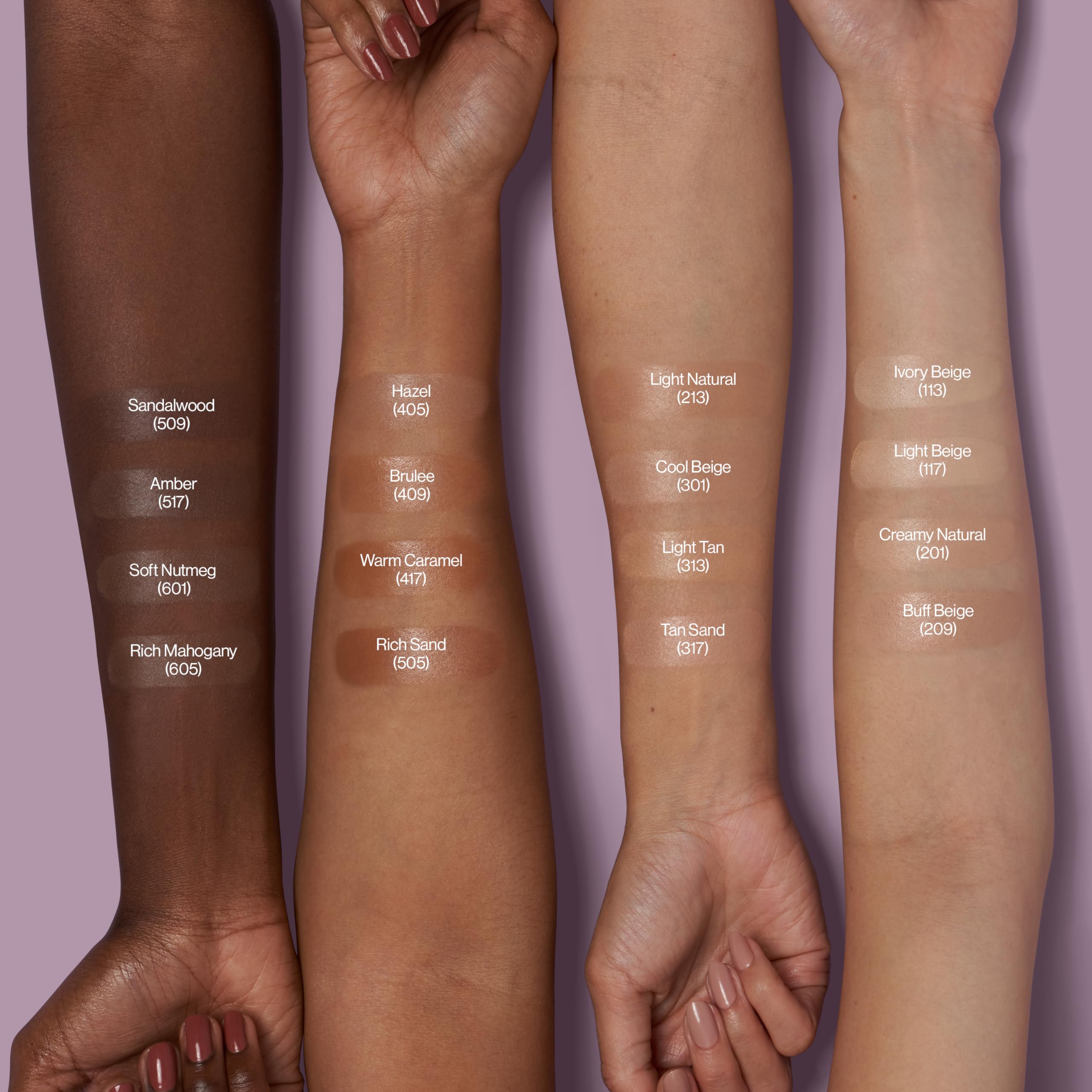 Applying REVLON Illuminance Serum Tint on cheek for lightweight coverage