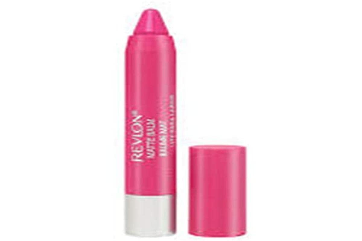 REVLON Matte Balm Showy lip crayon for velvety matte color and moisture-rich comfort.