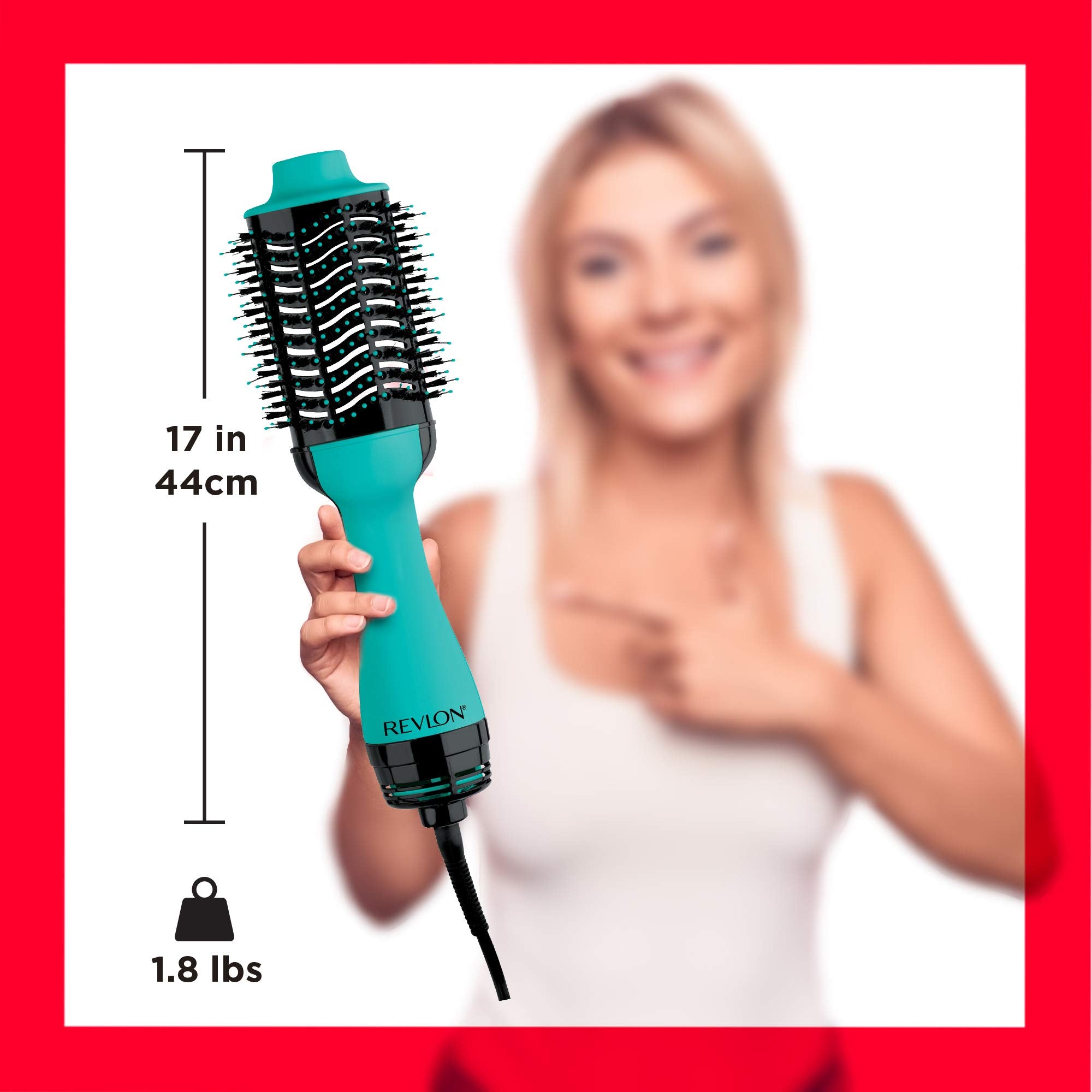 REVLON One Step Volumizer cord and plug ready for use
