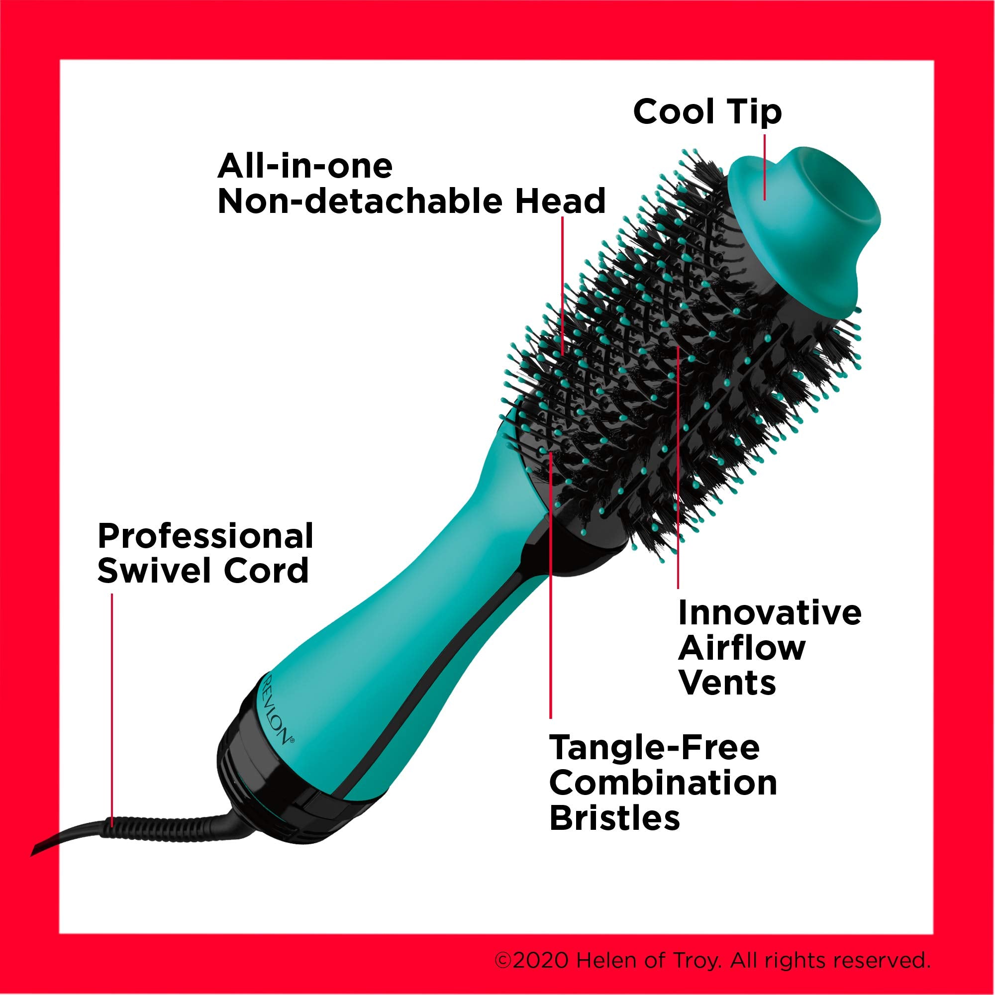 REVLON One Step Volumizer with ionic technology for faster drying