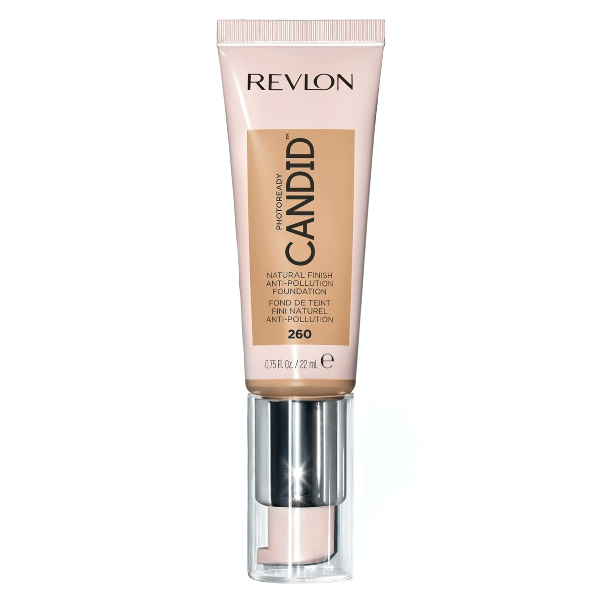Revlon PhotoReady Candid foundation bottle and pump for natural, breathable coverage