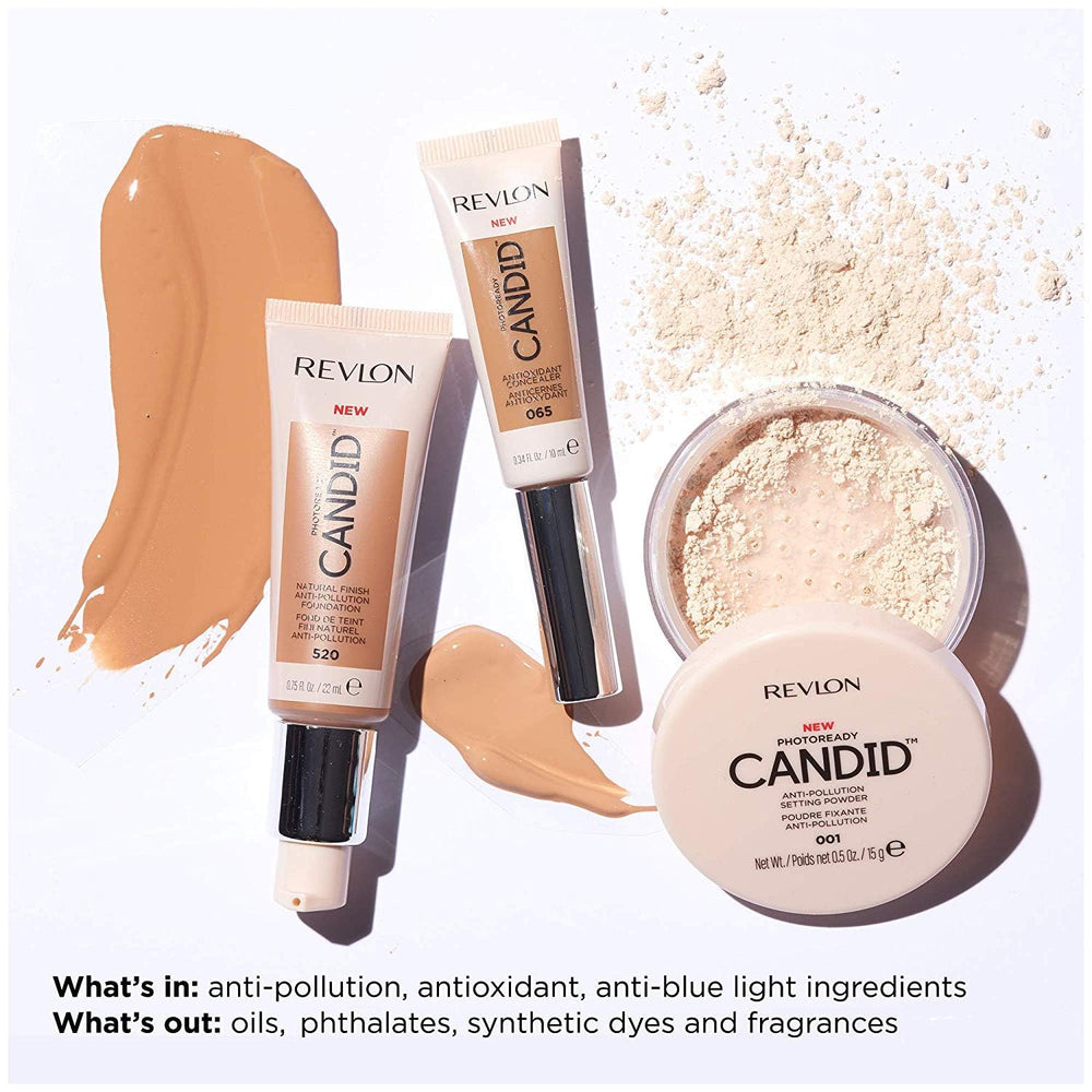 REVLON PhotoReady Candid shade finder screen indicating undertone options