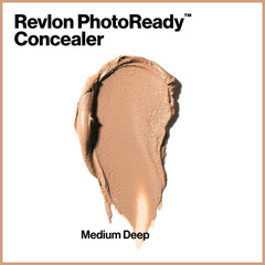 Revlon PhotoReady Concealer creates a blur effect that softens imperfections in photos.