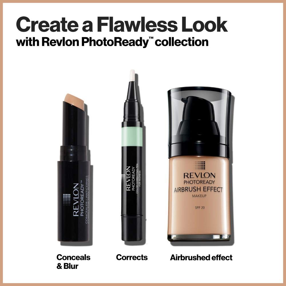 Revlon PhotoReady Concealer Stick angled tip improves precision during application
