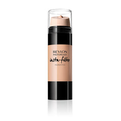 Revlon PhotoReady Insta-Filter Foundation Natural Beige bottle with dispenser for easy, hygienic application.