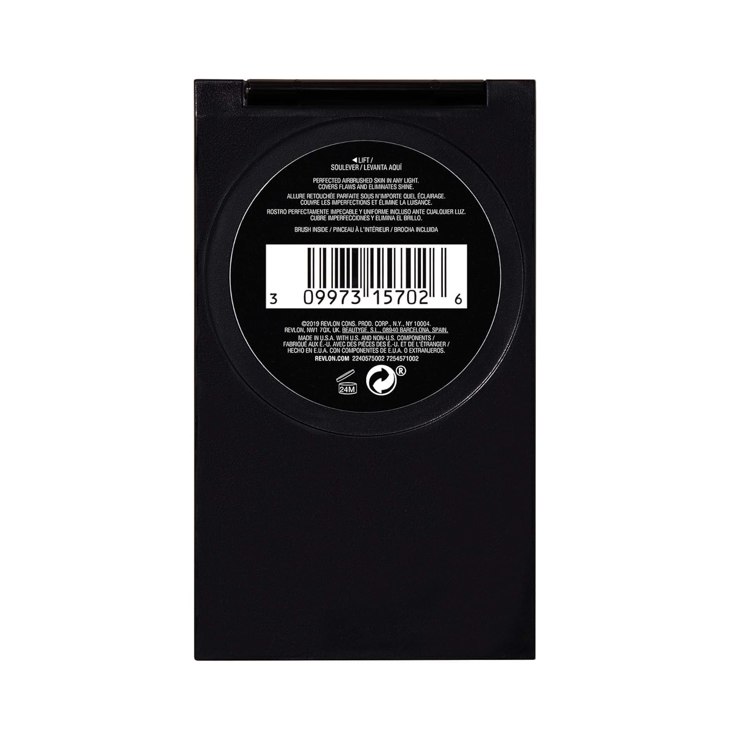 Three Revlon PhotoReady Powder Light Medium compacts provide consistent coverage.