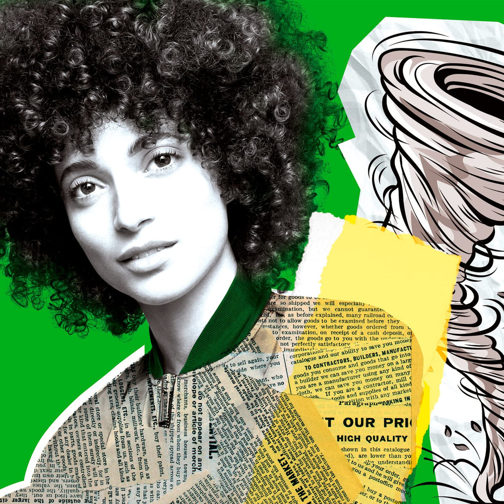 Defined curls with Pro You Scrunch Gel deliver lift and frizz resistance.