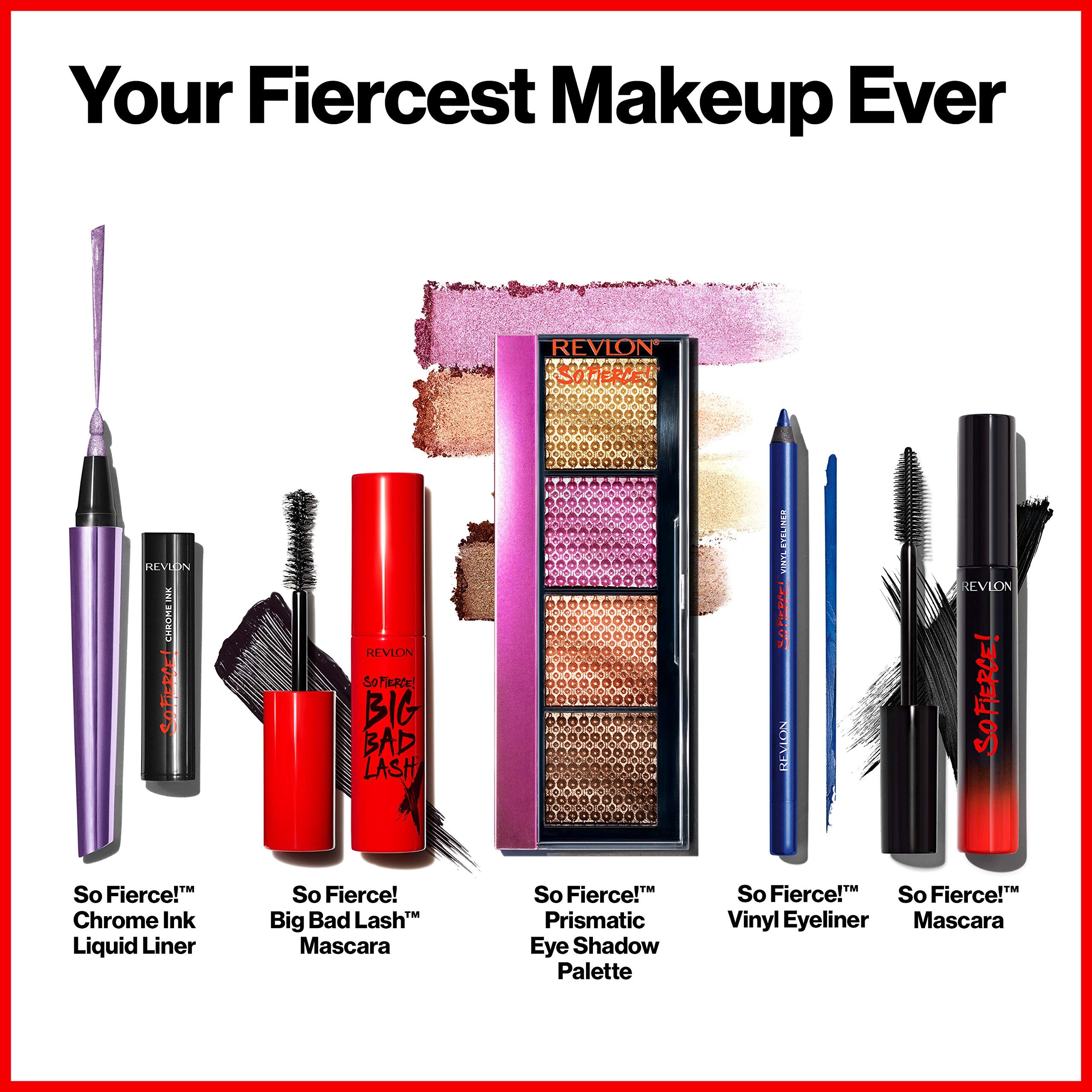 Revlon So Fierce lashes after one day show lasting darkening and defined lashes.