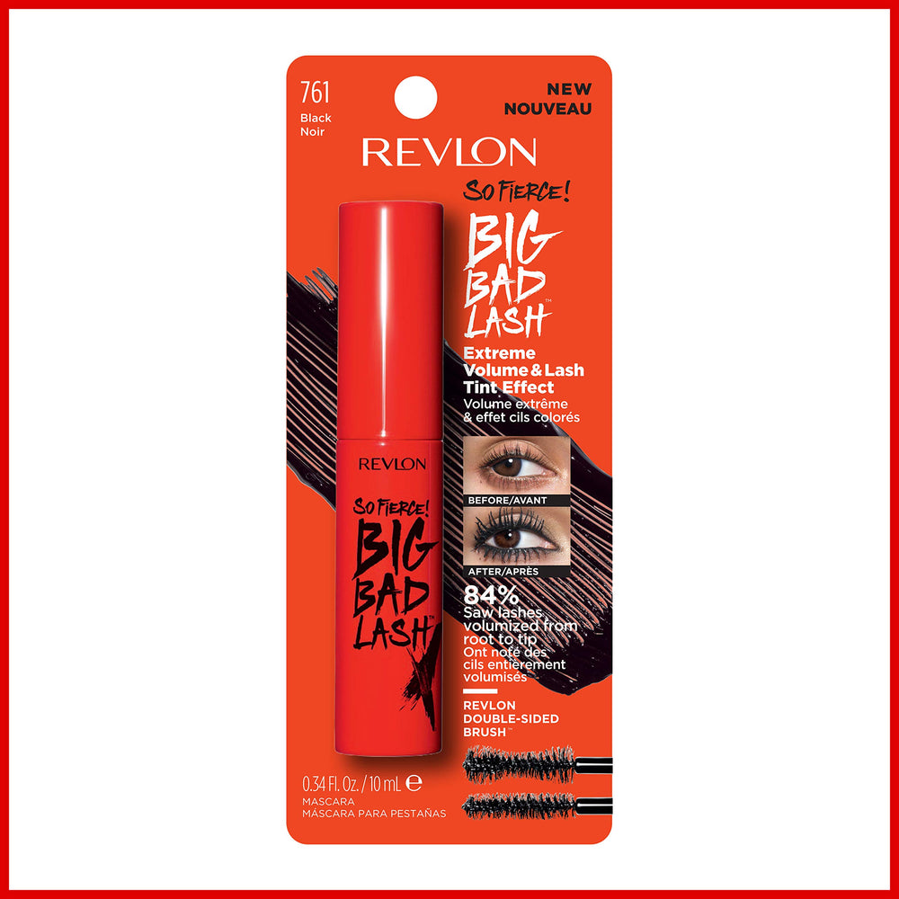 Revlon So Fierce waterproof formula demonstrates smudge-proof wear in humid or active days.